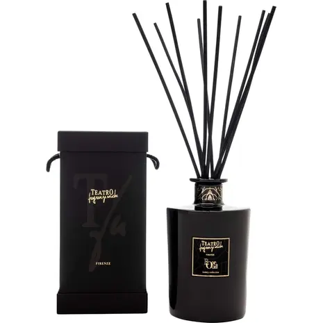 Αρωματικό χώρου με sticks Teatro Fragranze Uniche Rose Oud 100ml